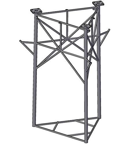 Great Plains Towers - DTDES-S3 Self Supporting Tower Direct Embedment Section 6 feet 8 inches Tall x 30 inches Wide
