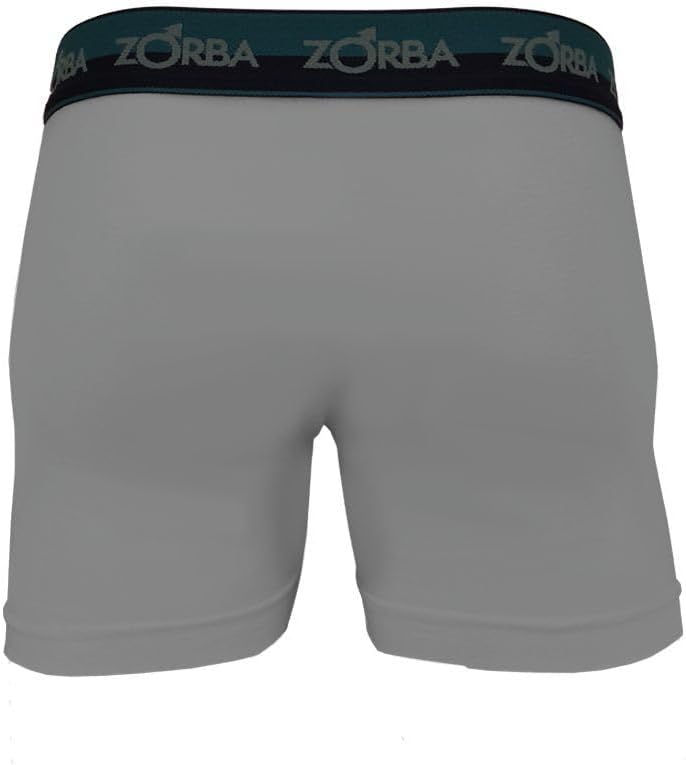Kit com 6 Cuecas Zorba Boxer Max 702 Marinho/Preto/Grafite Kit com 6 Cuecas Zorba Boxer Max 702 Marinho/Preto/Grafite