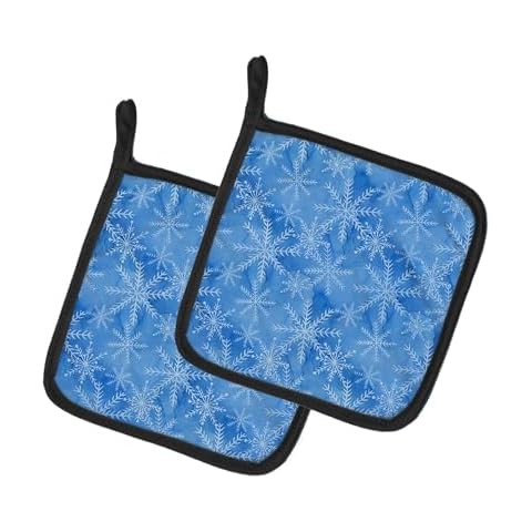 Caroline's Treasures Winter Snowflakes Pot Holders Cover