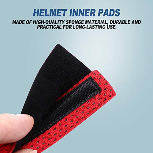 CLISPEED 2 Conjuntos Forro De Capacete Acessórios De Ciclismo Bicicleta Forro De Suor De Capacete Es