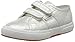 Price comparison product image Superga Unisex Kid's 2750-lamestrapj Gymnastics Shoes, Silver Grey Silver 031, 7.5 UK