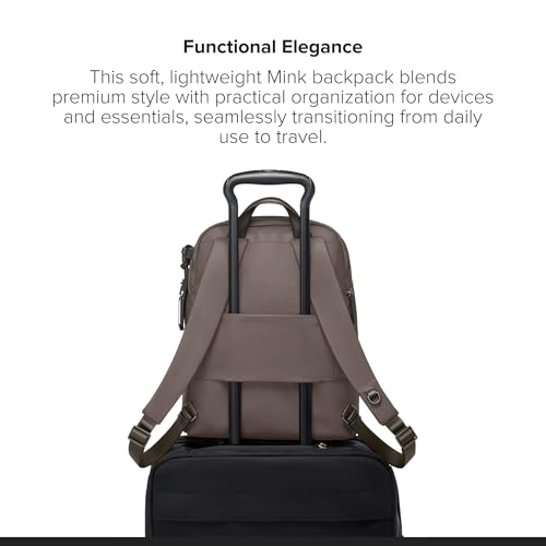 Image of Tumi Womens Halsey Backpack Mink One Size