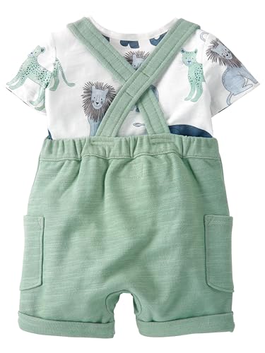 little planet by carter's unisex-baby 2-piece Organic Cotton Overall Set2