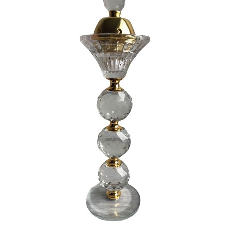 Quemador de incienso de cristal decoración del hogar multicapa for aromaterapia