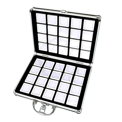 Rangement pierres précieuses 40 compartiments pour éviter les rayures de gemmes - 5