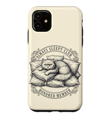 Always Sleepy Club �\����� �L ��������L�D�� �X�}�z�P�[�X iPhone 11 �p