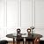 QDYMXUN Peel and Stick Chair Rail Panel Molding, 240''L x 0.9''W Strong Self Adhesive TPE Wall Moulding Trim for Home DIY Decoration (Paintable White)