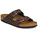 Produktbild BIRKENSTOCK Unisex Arizona Birko-Flor Pantoletten, Braun (Mocca), 41 (normal)