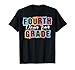 Retro Fourth Grade Dream Team Back To School Teacher Kids T-Shirt