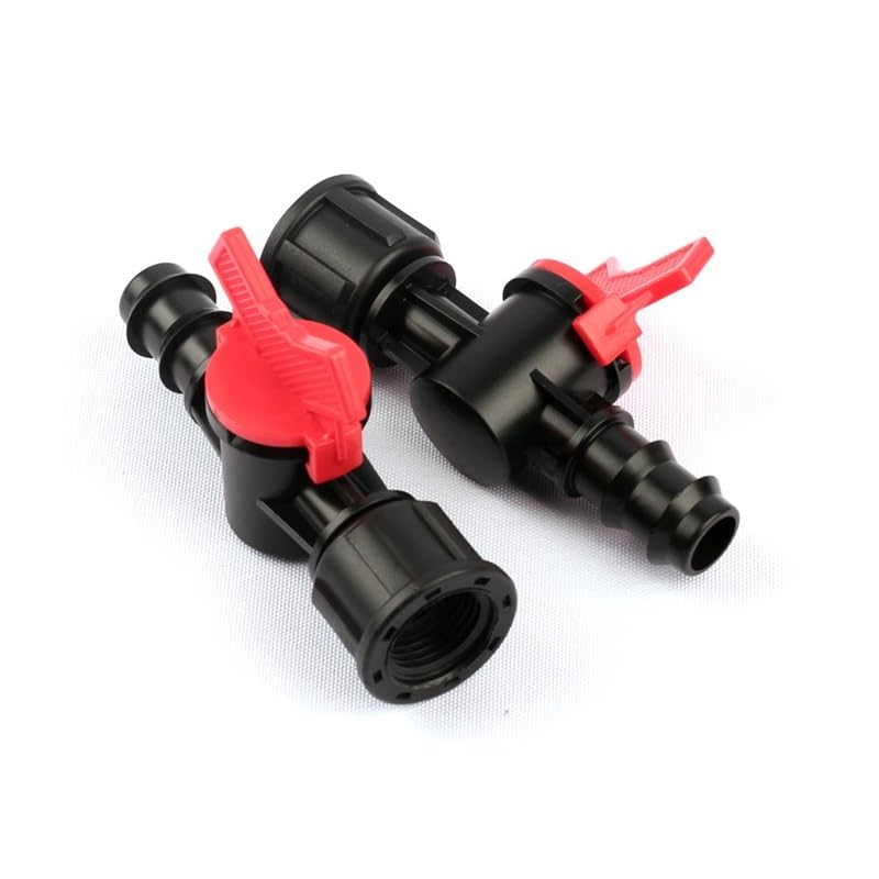 30pcs 1/2 "a 20mm connettore femmina adattatore spinato tubo di irrigazione sistema di gocciolamento raccordi valvola a sfera filettata