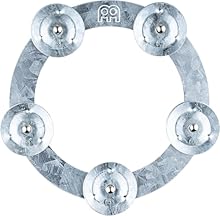 Size 6", Material; Steel Fits on most cymbals Quick setup 5 pairs of zinc jingles Steel ring