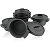 BBQ-Toro Mini Dutch Oven Set (6 stuks) I 11 cm I al ingebrand - Preseasoned I