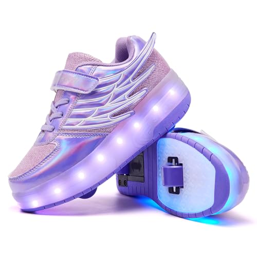 LED Roller Skate Shoes Girls Boys Kids Sneakers with Wheels