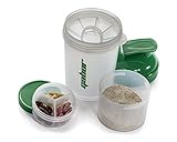 Gabor Fitness PRO Sports OCTO Mixer Shaker Bottle, Green