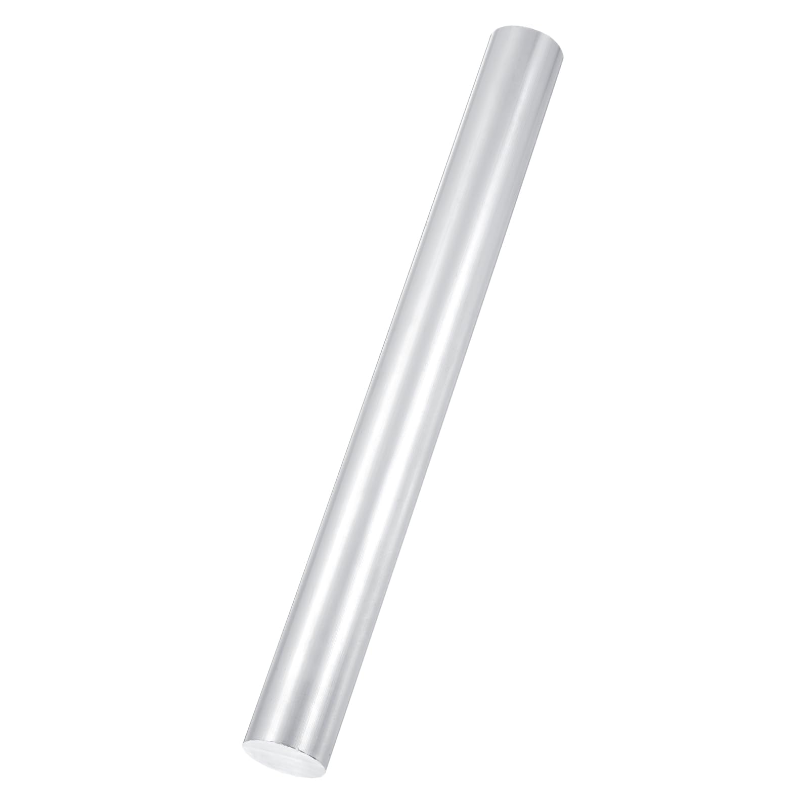 QUARKZMAN Barre Ronde En Aluminium 6061 De 1 3/8"(35mm) De Diamètre Et 4"(102mm) De Longueur Barre Pleine Pour Tour Bâton Pour Bricolage Industriel Fabrication De Modèles, Ton Argenté