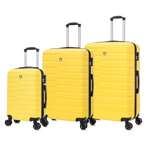 TUCCI Italy MARVELLO 3PC Hardside Luggage Set (20