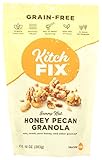 Kitchfix Grain-Free Paleo Granola | Vegan Plant-Based Protein From Nuts and Seeds | Gluten-Free, Low Sugar, Low Carb Granola | Roasted in Pure Coconut Oil | Honey Pecan 10 Ounce