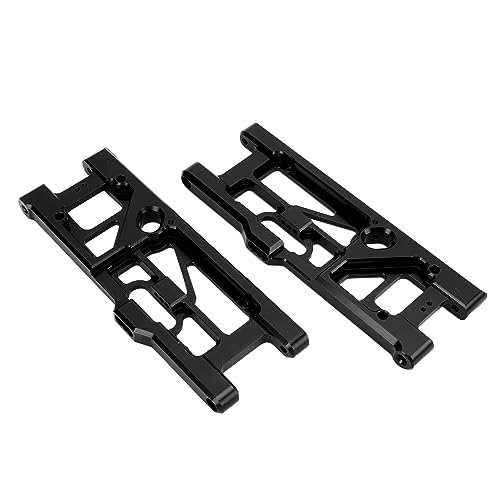 Brazo de suspensión inferior trasera RC en aluminio negro para coches 1/5 Outcast Kraton 8s 4