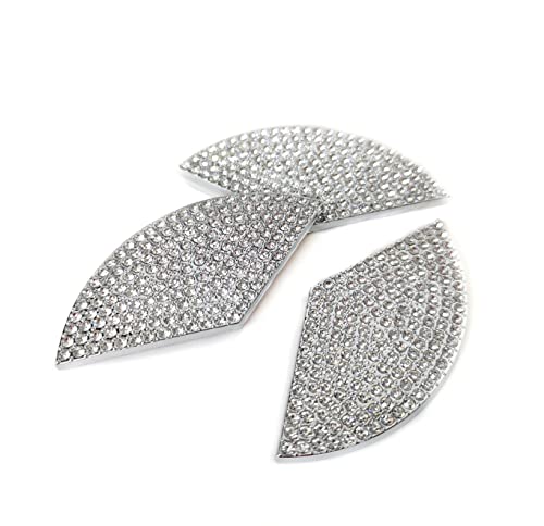 Image of Bling Accessories Car Logo Decal Fit for Mercedes Benz A C E Class GLA GLB CLA GLC GLE Sign Stickers (Style C)