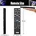 AZMKIMI Universal TV Remote Control Replacement for Sony RM-YD102 RM-YD103 Bravia HDTV LCD LED 3D Smart TV
