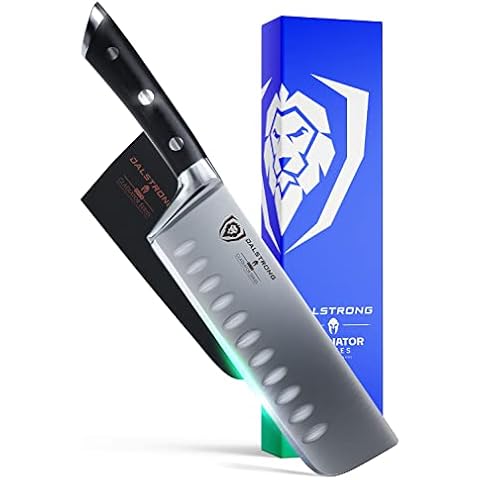 Dalstrong Nakiri Asian Vegetable Knife - 7" - Gladiator Series Elite Cover