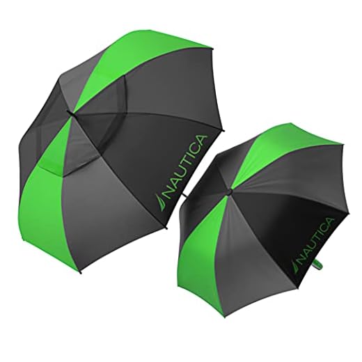 Best branded umbrellas Nautica Golf and 2-Person Umbrella Set