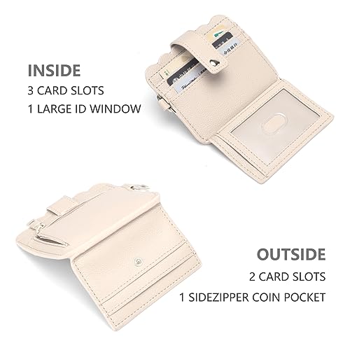 Image of Wristlet Wallet for Women with Keychain - RFID Card Holder Small Wallet Wristlet with Key Ring