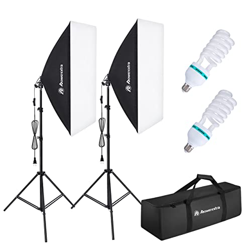 Amazon | 2個セットソフトボックス 50×70cm 写真撮影照明キット