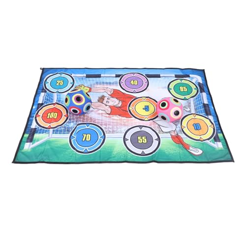 Syrisora Juego de Pelota de Fútbol 2 en 1, Tela Suave Lavable con Relleno de Algodón para la Coordinación Mano-Ojo, Habilidades Motoras, Juego de Playa en el Patio Interior y Exterior