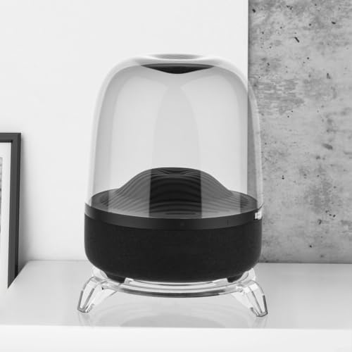 Soporte de escritorio para altavoces Harman Kardon Studio 3 y 4 en acrílico transparente 4