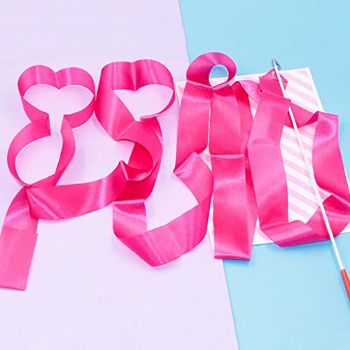 Tongina Dance varinhas de fita de seda 4 metros Streamers Fita de ginástica Rítmica Artística, Rodin