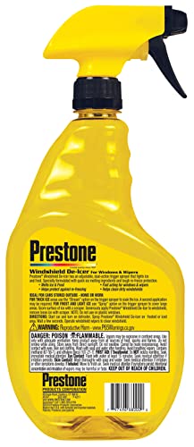Prestone Trigger Spray Windshield De-Icer, 32 oz., Pack of 6 - Thumbnail 2
