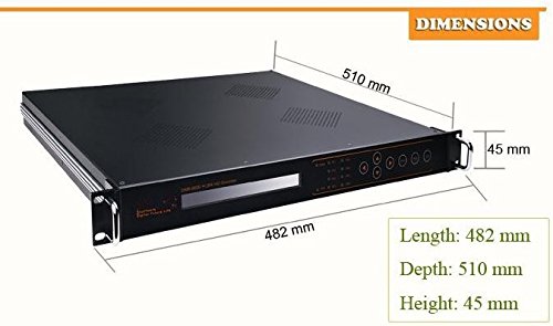 GOWE 8*Tuner to IP Gateway, GigE port,Tuner INPUTS support DVB-S/DVB-S2/DVB-T/DVB-C/ISDB-T/ISDB-Tb for optional