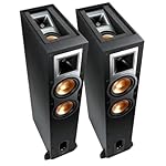 Klipsch Reference R-26FA Floorstanding Speaker, Black, Pair