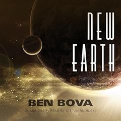 New Earth Audiolibro Por Ben Bova arte de portada