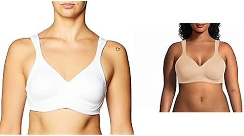 Sujetador de 18 horas Playtex 4049, sin costuras, cobertura completa, para mujer