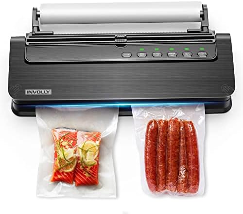 Kingbar Mini Vakuumiergerät | 60kPa Saugkraft Mit 5 Beuteln - Wiederaufladbar