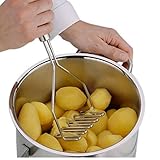 cocina herramienta muy útil. PiniceCore Gadgets de Cocina de Acero Inoxidable de la Patata de Barro Máquina de Barro a presión Papas Ricer de la trituradora de Frutas Vegetales Herramientas Accesorios
