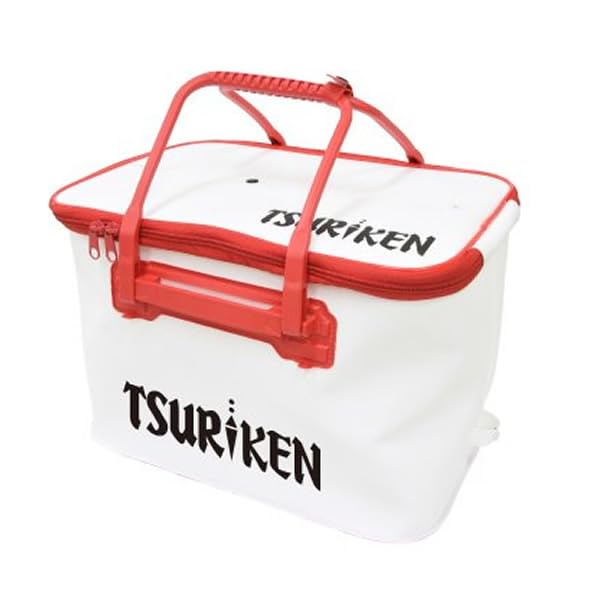 Amazon | 釣研(TSURIKEN) バッカンスタンダード TB221 ホワイト 40cm 