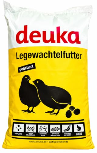 deuka GS Legewachtelfutter 25 kg Wachtelfutter Legewachtelfutter 2 mm Pellets