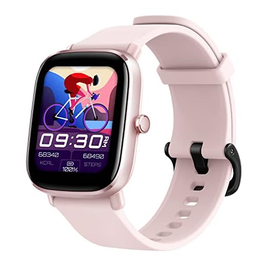 Amazfit [2022 New Version] GTS 2 Mini Smart Watch for Women Men, 14-Day Battery Life, Alexa Built-in, Health Fitness Tracker, with GPS & 68 Sports Mode, Blood Oxygen Heart Rate Sleep Monitor, Pink
