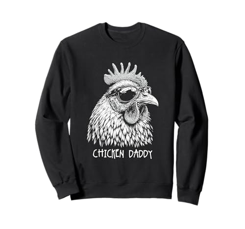 Gráfico Chicken Daddy, Chicken Farmer Father Sudadera