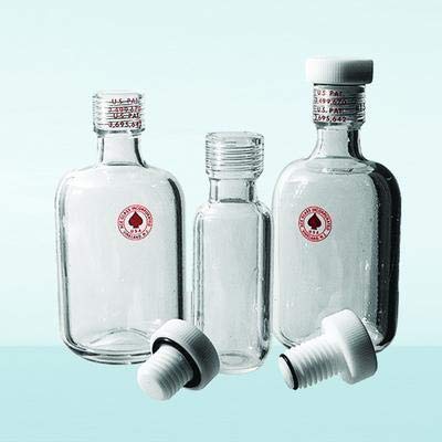 5555-32 Series Safety Storage Bottle with 5845-47 Back Seal Plug, 250 mL Capacity