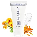 Rejuvaskin RejuvaSil Silicone Scar Gel, Scar Treatment for Surgical Scars, Burns, Keloids, Acne Scars on Face & Body, 30ml
