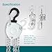 TOYO 550lbs Chain Hoist 1/4 Ton - Mini Hand Hoist with 10FT Chain, for Garages, Warehouse, Automotive - Heavy Duty Pulley Hoist with 2 Heavy Duty Hooks (550Lb 10Ft)