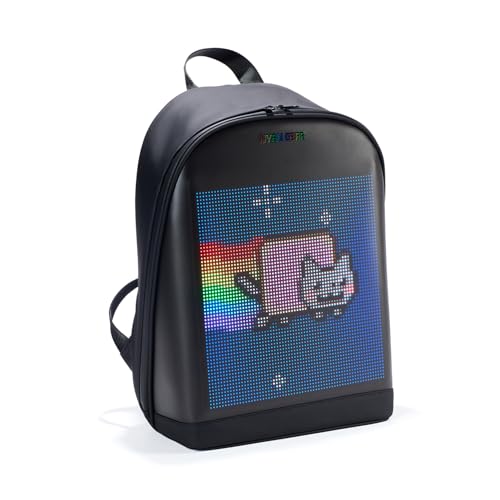 Nyan Gear Led Motorcycle Backpack for Men - Led Display Backpack for Travel and Daily Use - Gift for Men & Women