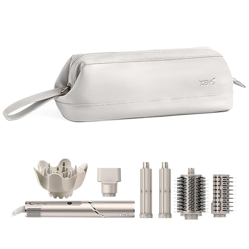 Estuche de viaje portátil para moldeador de peloy accesorios de moldeado esenciales en gris