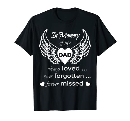 Dad Guardian Angel Shirt - En Memoria De Mi Papá Camiseta