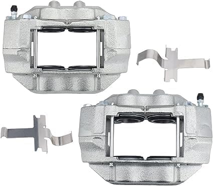 IRONTEK 191830 191831 Front Driver & Passenger Side Brake Caliper Fit for 1996-2002 for Toyota 4Runner, 2004 for Toyota Tacoma, New Front Left & Right Side Disc Brake Caliper Assembly