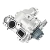 06H121026 All Aluminum EA888 GEN2 Water Pump Compatible With Audi A3A4A5Q5 VW Golf MK6 GTI Passat B7 Tiguan CC Scirocco Jetta 06H 121 026 CP(Water Pump 1PCS)